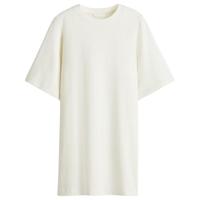 H&M 女装圆领T恤式宽松连衣裙