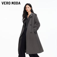 移动端：VERO MODA 【凡戴克棕】翻领慵懒风衣 326421003