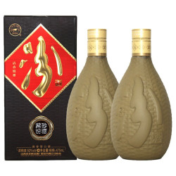 汾酒 杏花村白酒礼盒 53度 475mL 2盒