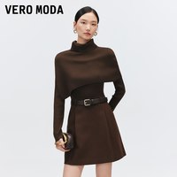 VERO MODA 连衣裙2026秋冬新款套装可拆腰带针织连衣裙32647D003
