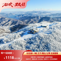 双11王子/瞻云/公寓2晚度假+2大小早餐+滑雪+连住福利