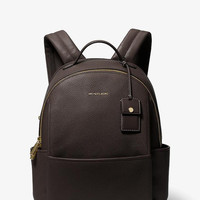 MICHAEL KORS 鹅卵石纹真皮 中号双肩包
