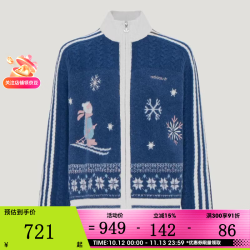 阿迪达斯 三叶草女子运动休闲开衫毛衣LE8837 LE8837 M
