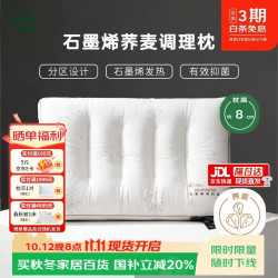 然牌 荞麦枕  荞麦皮枕头甜荞麦壳枕芯成人深度睡眠专用单只装 48x74cm