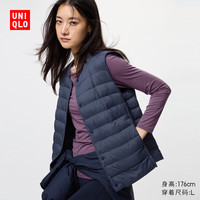 优衣库 HEATTECH圆领T恤 紫色 3XL 保暖内衣