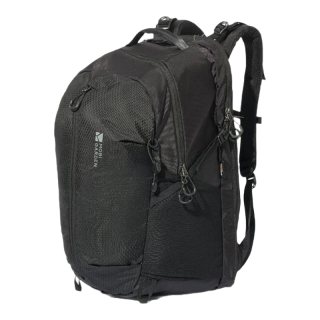 牧高笛 冷山悬川2D背包 轻量登山 夜幕黑 30L 双肩包