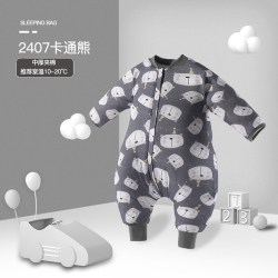 阳阳韩韩 婴儿连体睡袋 中厚款110码