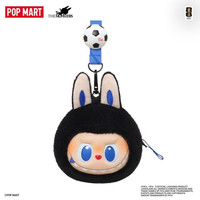 泡泡玛特 POPMART泡泡玛特THE MONSTERS × FIFA系列搪胶毛绒挂件足球礼物