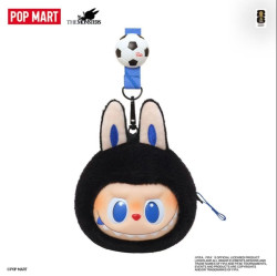 泡泡玛特 POPMART泡泡玛特THE MONSTERS × FIFA系列搪胶毛绒挂件足球礼物