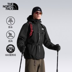 北面 羽绒三合一冲锋衣男鹅绒防水TheNorthFace83SL