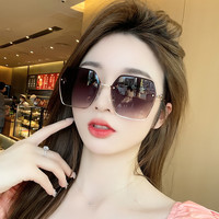 太阳眼镜女款2024新款网红高级感时尚高档墨镜大脸显小防紫外线潮