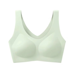 蕉氧芭 固定杯无痕内衣女士文胸背心