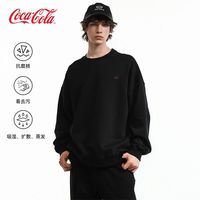 百亿补贴：可口可乐 卫衣时尚新款简约休闲圆领男士长袖宽松上衣