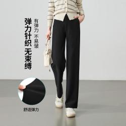 ESE-Y 垂感高级西装裤子休闲裤女26春秋新烟管直筒裤长裤