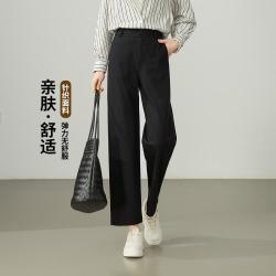 ESE-Y 弹力舒适宽松休闲裤子女26秋新品小个子直筒裤