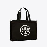 TORY BURCH 女款隐藏式磁扣桥接设计棉质帆布托特包手提包