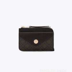 TORY BURCH T Monogram徽标印花男女同款卡包