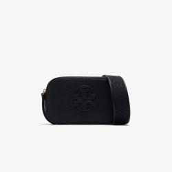 TORY BURCH Miller 品牌压花图案双拉链闭合单肩包