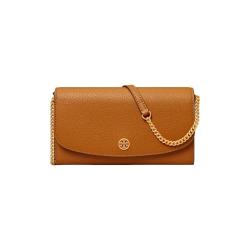 TORY BURCH Robinson 女款logo复古皮革钱包