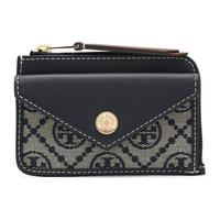 TORY BURCH TMonogram徽标徽标拼接设计女士卡包