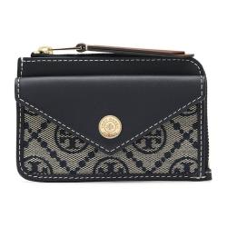TORY BURCH TMonogram徽标徽标拼接设计女士卡包