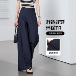 ESE-Y 通勤显瘦休闲裤女26初秋新高个子阔腿裤