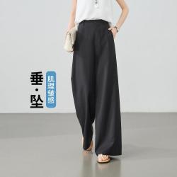 ESE-Y 宽松垂感显瘦休闲裤女26夏季新款阔腿裤拖地长裤