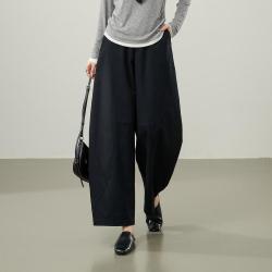 ESE-Y 通勤美拉德休闲裤子女秋26新款小个子阔腿裤