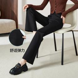 ESE-Y 显瘦显长休闲裤子女秋26新通勤喇叭裤长裤