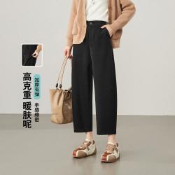 ESE-Y 八分镰刀裤子女26秋新显瘦弯刀休闲裤