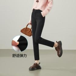 ESE-Y 垂顺有型修身小脚裤子26春秋新针织休闲裤女