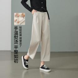 ESE-Y 梨形遮肉显瘦镰刀休闲裤女26春季新款九分哈伦裤
