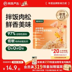 网易严选 冻干肉松宠物零食40g