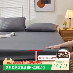 AVIVI 床笠2m床家用防滑防尘床笠罩床垫保护套  极速灰 200
