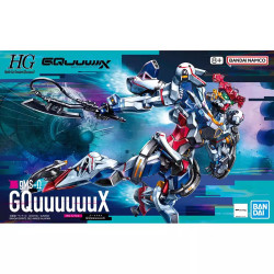 万代 HG 1/144 GQuuuuuuX 机动战士 高达 拼装模型 68317