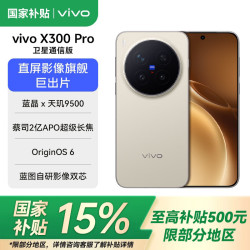 vivo X300 Pro 5G手机 16GB+512GB 旷野棕
