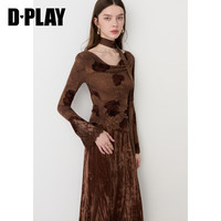 D·PLAY 德帕拉 荡领喇叭袖蕾丝小衫