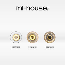 米兰梦家居 北欧圆盘凹入玻璃壁灯