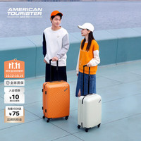 美旅 拉杆箱 简约大容量 万向轮 登机箱 旅行箱TV7 TV7升级款-奶白色 20英寸