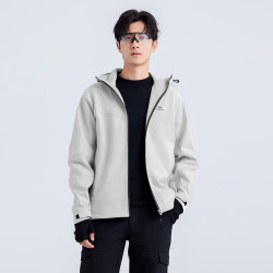 拓路者 海豹软壳衣连帽 男 防水防风 无膜加绒  XHW303003