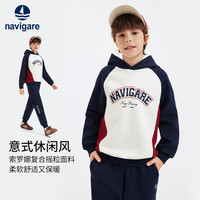 navigare 意大利小帆船 儿童加绒卫衣