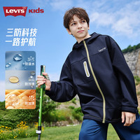 Levi's 小软壳加绒加厚重磅三防风衣