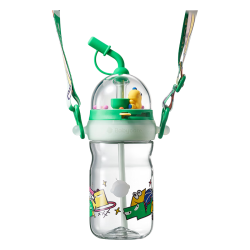 babycare 霸王龙投篮玩乐水杯 500mL 安波绿