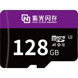 紫光闪存 UF0100A128 MicroSD存储卡 128GB（U3,A1,V30）