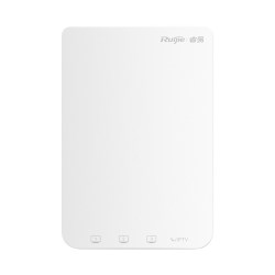 锐捷 睿易RG-RAP1200(E) 千兆4网口双频1267M入墙式AP酒店别墅全屋WiFi