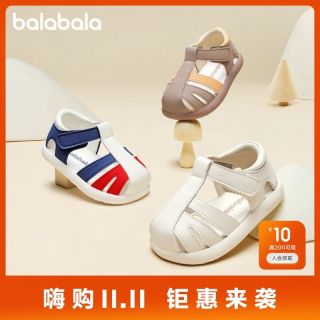 百亿补贴：巴拉巴拉 童鞋宝宝学步鞋儿童凉鞋婴儿鞋子男童女童防滑夏新款