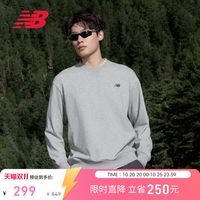 new balance NB官方正品26新款男休闲简约长袖卫衣套头衫MT62Y5EA