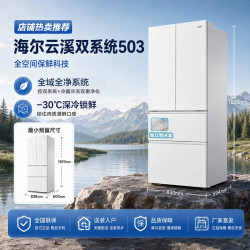 海尔 云溪系列 WGHFD1CU1 风冷法式多门冰箱
