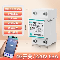 SEAYA 希崖4G远程控制开关220v手机智能无线遥控水泵路灯定时充电控制器