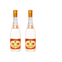 汾酒 黄盖玻汾 53度清香型白酒 475ml*2瓶